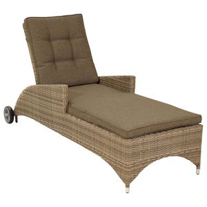 Ploß Rabida Comfort Gartenliege Geflecht