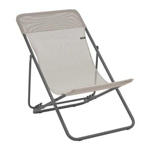 Lafuma Maxi Transat Liegestuhl Stahl/Batyline®