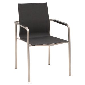 Kettler Feel Stapelsessel Edelstahl/Textilene