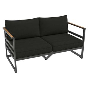 Sieger Sydney Gartensofa Aluminium/Sunproof