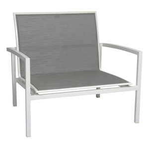 Stern Skelby Loungesessel Aluminium/Textilene