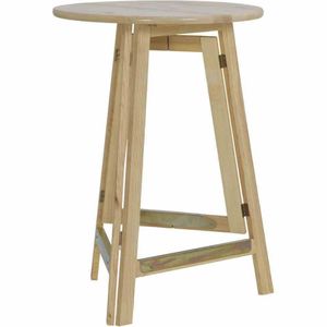 H.G-Deko Stehtisch Ø78cm Hartholz