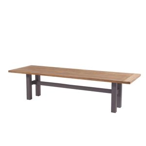 Hartman Sophie Yasmani Gartentisch 300x100 cm Aluminium/Teak Recycelt