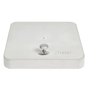 Glatz Rollensockel Z55kg 65x65 Dekor Betonguss (ohne Standrohr)