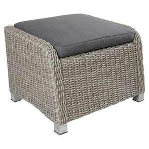 LC Garden Bilbao Hocker Geflecht inkl. Kissen