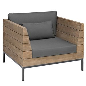 Apple Bee Long Island Loungesessel Teak/Bee Wett