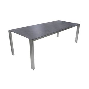4Seasons Goa Gartentisch 220x95cm Edelstahl/HPL