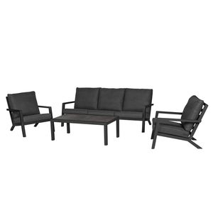 Siena Garden Belia Lounge-Gruppe 4-teilig Aluminium/Polypropylen