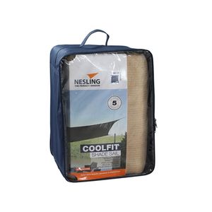 Nesling Coolfit Sonnensegel Quadrat 500x500 cm HDPE