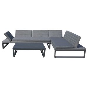 OUTLIV. Magic Box Ecklounge 4tlg. Aluminium