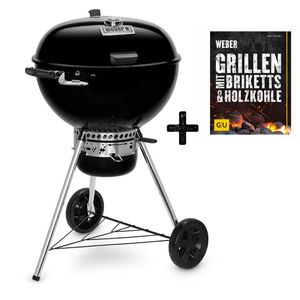 Weber Holzkohlegrill Master-Touch GBS Premium SE E-5775 + Buch