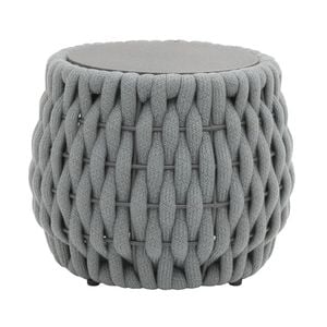 OUTLIV. Leon Beistelltisch Ø57x46cm Rope/Spraystone