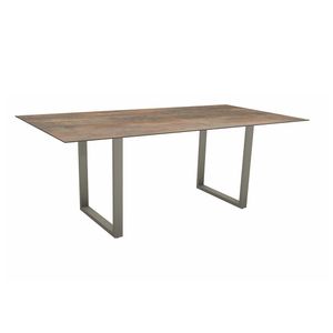 Stern Kufentisch 200x100 cm Aluminium/Silverstar 2.0