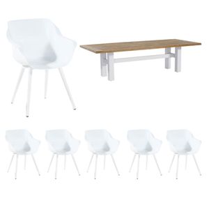 Hartman Sophie Studio/Yasmani Gartenmöbelset 7-tlg.