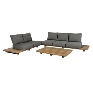 OUTLIV. Nassau Ecklounge Teak/Sunproof