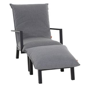 Siena Garden Rockford Loungesessel inkl. Hocker Sunbrella®
