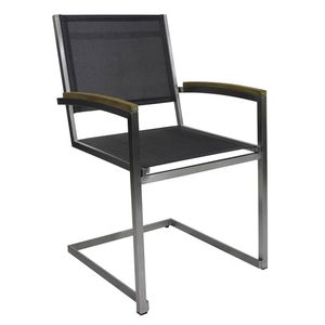 Zebra Pontiac Swing Freischwinger Edelstahl/Twitchell