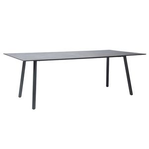 Stern Interno Gartentisch 180x100cm Aluminium Rundrohr/Silverstar  2.0