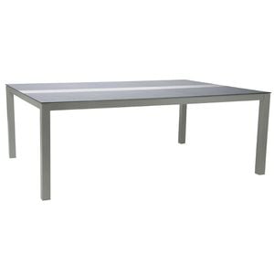 Stern Gartentisch 200x140 cm Aluminium/Silverstar 2.0