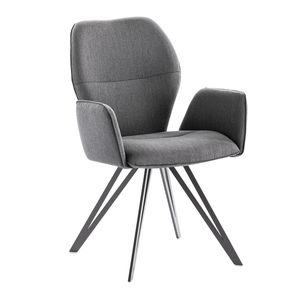 Niehoff Soler Gartensessel Flachstahl/Outdoorstoff