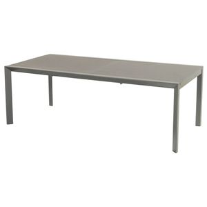 Hartman California Ausziehtisch 220/330x104,5cm Aluminium/Keramik-Glas