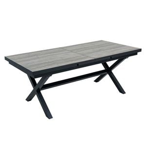 Ploß La Gomera Ausziehtisch 200/260x100cm Alu/Keramik