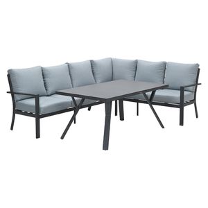 Garden Impressions Sergio Ecklounge 3-tlg. Aluminium/Polster