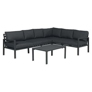 Garden Impressions Lexinton Ecklounge 3-tlg. Aluminium/Polster