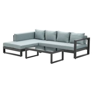 Garden Impressions Esmee Ecklounge 3-tlg. Aluminium/Polster