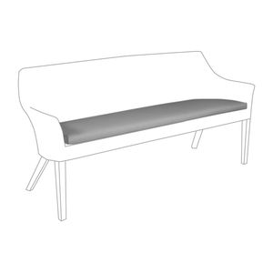 MBM Tortuga Bankauflage 160cm Dralon