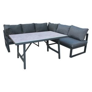 Acamp Signature Dininglounge 3tlg. Aluminium/Polster