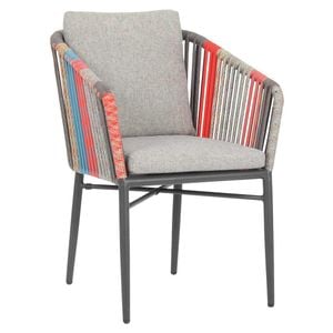 Acamp Manhattan Diningsessel Aluminium/Rope/Polster