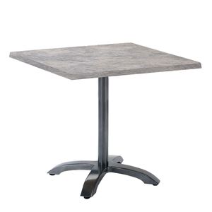 Best Maestro Klapptisch 80x80cm Alu/Werzalit