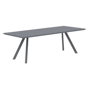 Vermobil Daisy Gartentisch 185x90 cm Stahl