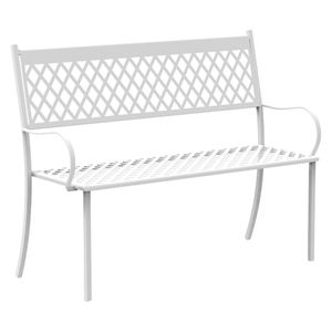 Vermobil Summertime 2-Sitzer Bank 127x55x93cm Stahl
