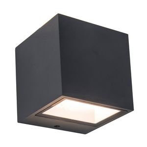 LUTEC Gemini LED - Außenwandbeleuchtung Gussaluminium