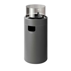 Enders NOVA LED M Gas-Feuerstelle Ø36x88 cm Edelstahl