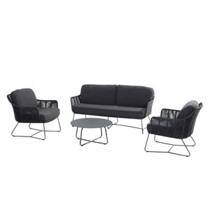 4Seasons Belmond Loungeset 4-tlg. mit Tisch Ø65cm