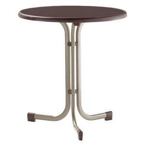 Sieger Boulevard Klapptisch Ø70 cm Stahl/Mecalit