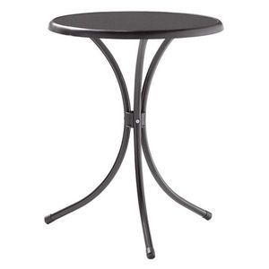 Sieger Boulevard Gartentisch Ø60 cm Stahl/Mecalit