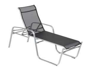 Karasek Florida Plus Gartenliege Aluminium/Textilene