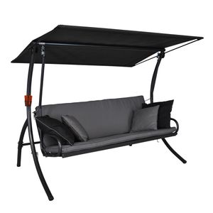 Angerer Elegance Style Hollywoodschaukel Stahl/Textilene