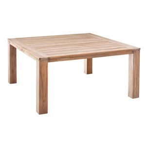 Best Moretti Gartentisch 160x160 cm Old Teak Recycelt