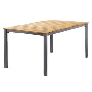 Sieger Gartentisch 165x95 cm Aluminium/Teak