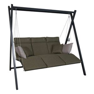 Angerer Relax Hollywoodschaukel Stahl/Textilene