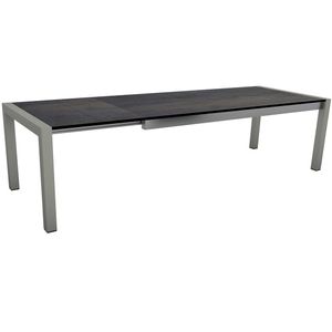 Stern Ausziehtisch 214/254/294x100cm Aluminium/Silverstar