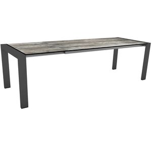 Stern Select Ausziehtisch 200/260x90cm Aluminium/Silverstar