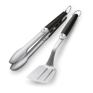 Weber Premium Grillbesteck, 2-tlg, Edelstahl
