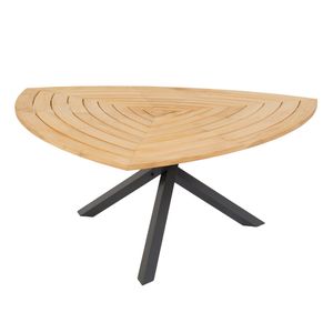 Hartman Classic Triangel-Tisch 170x170x170cm Aluminium/Teak