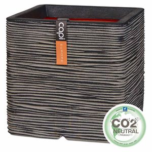 capi Nature Rib Pflanztopf 50x50x50cm Kunststoff